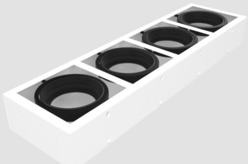 BOX PLAFON 4 LUCES LINEAL - Imagen 2